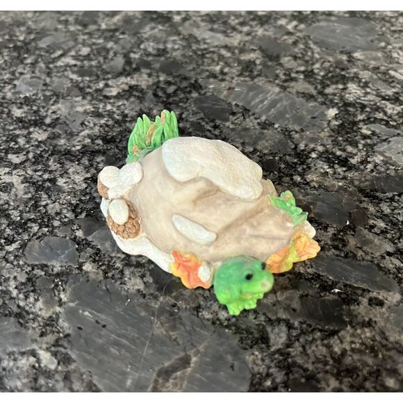 Enesco Moose Creek Crossing 2 Rocks & 1 Tree Stump 1995 Props #160725 - Picture 3 of 6